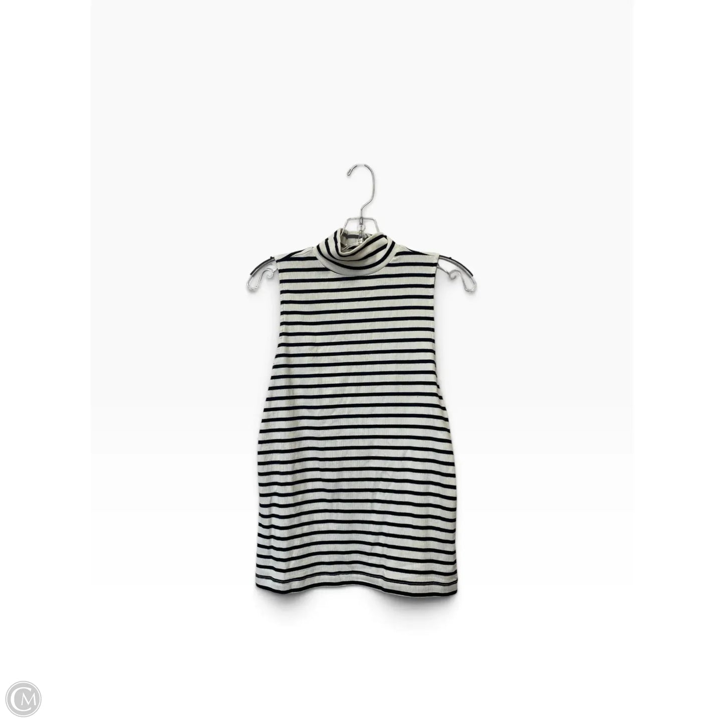 Top Sleeveless Basic By Loft In Striped Pattern, Size: L