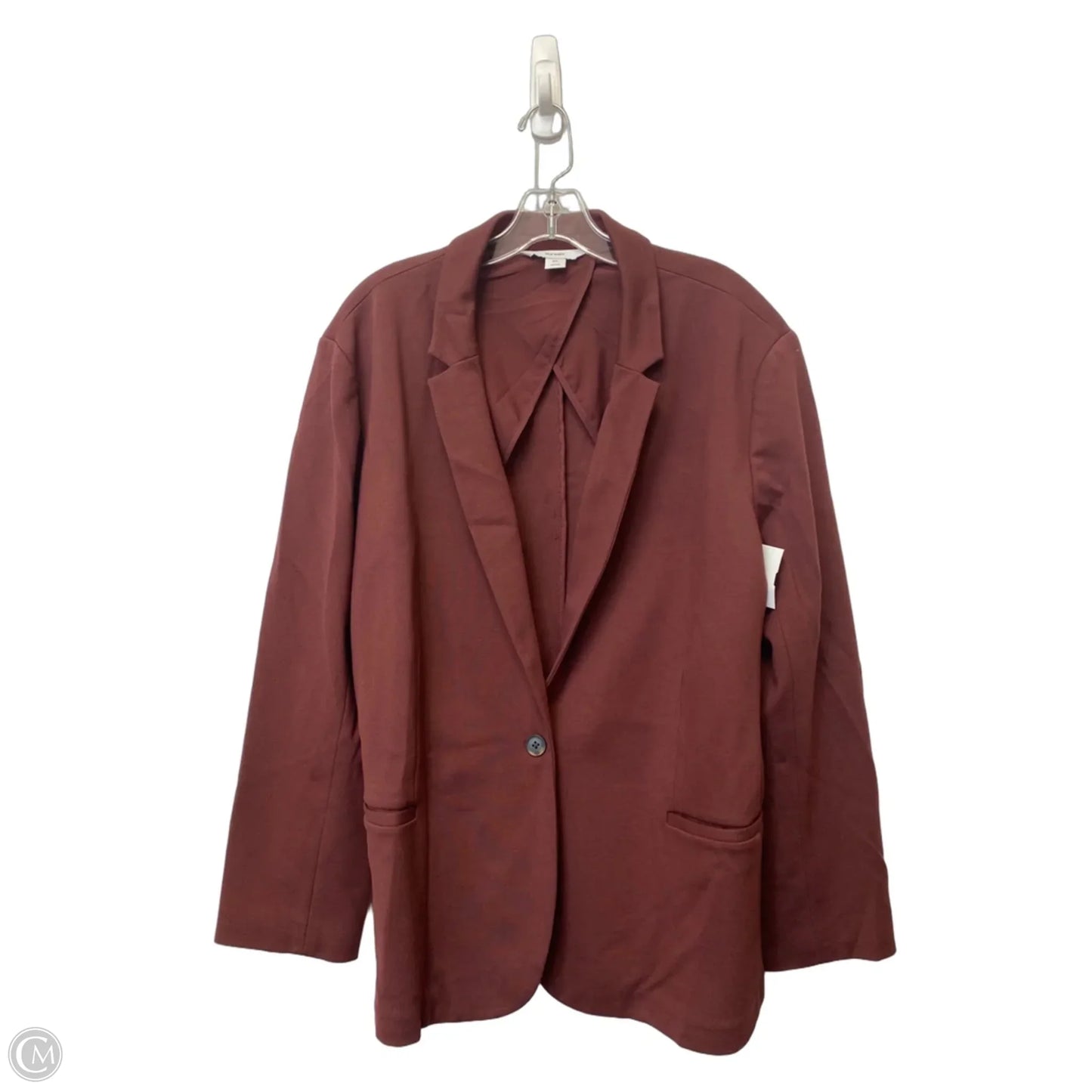 Blazer By Old Navy In Maroon, Size: Xxl