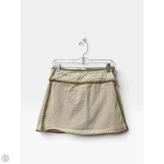 Skirt Mini & Short By Blanknyc In Cream, Size: 2