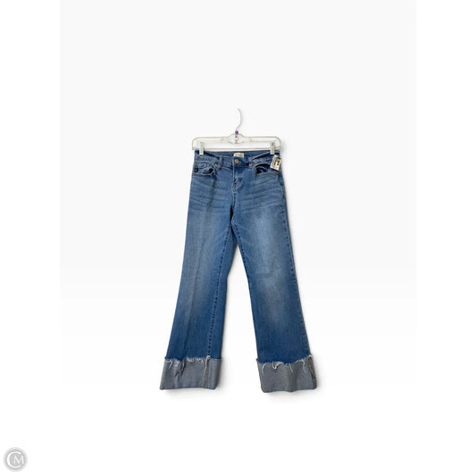 Jeans Straight By Kancan In Blue Denim, Size: 24