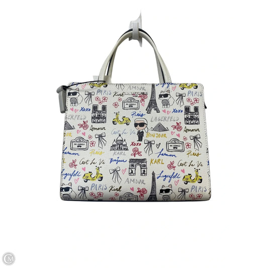 Handbag Designer By Karl Lagerfeld, Size: Small