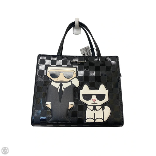 Crossbody Designer By Karl Lagerfeld, Size: Medium