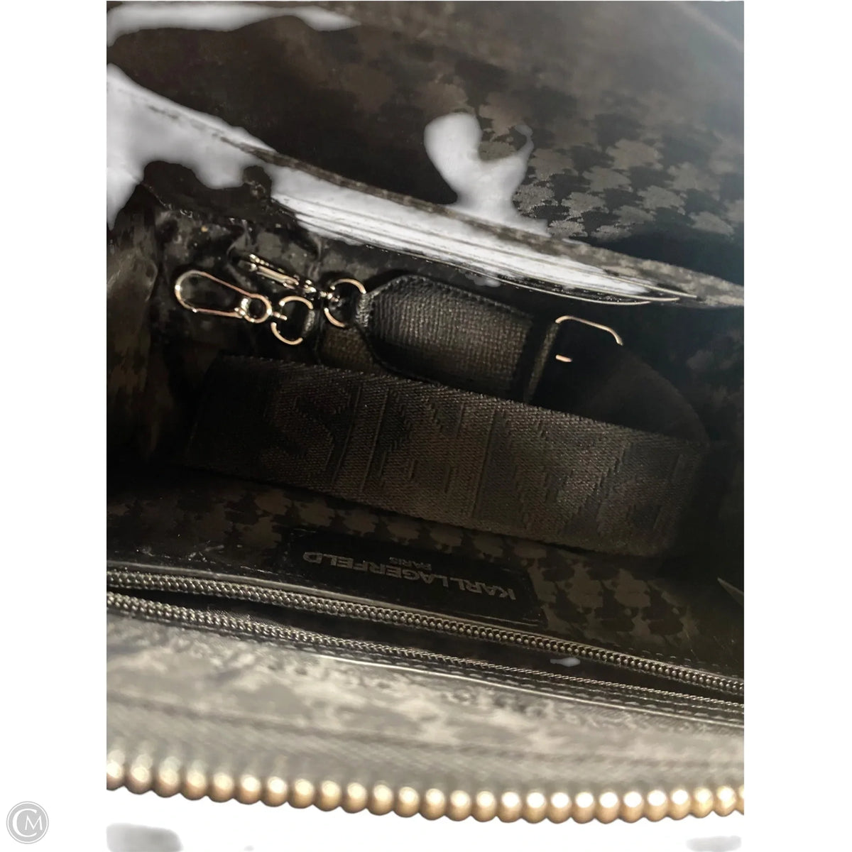 Crossbody Designer By Karl Lagerfeld, Size: Medium
