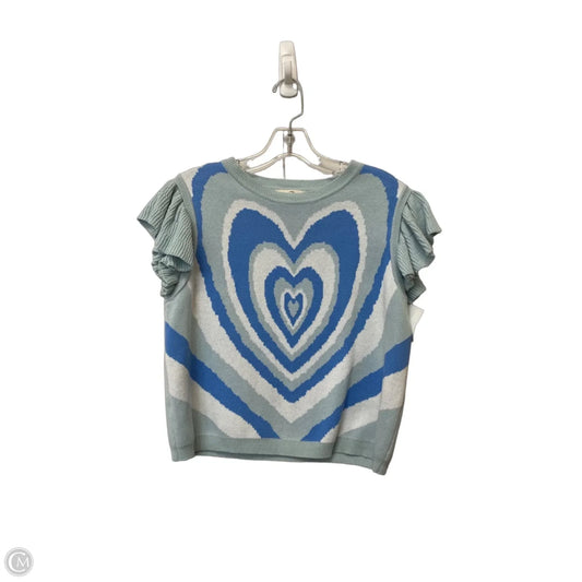 Top Sleeveless By Entro In Blue, Size: S