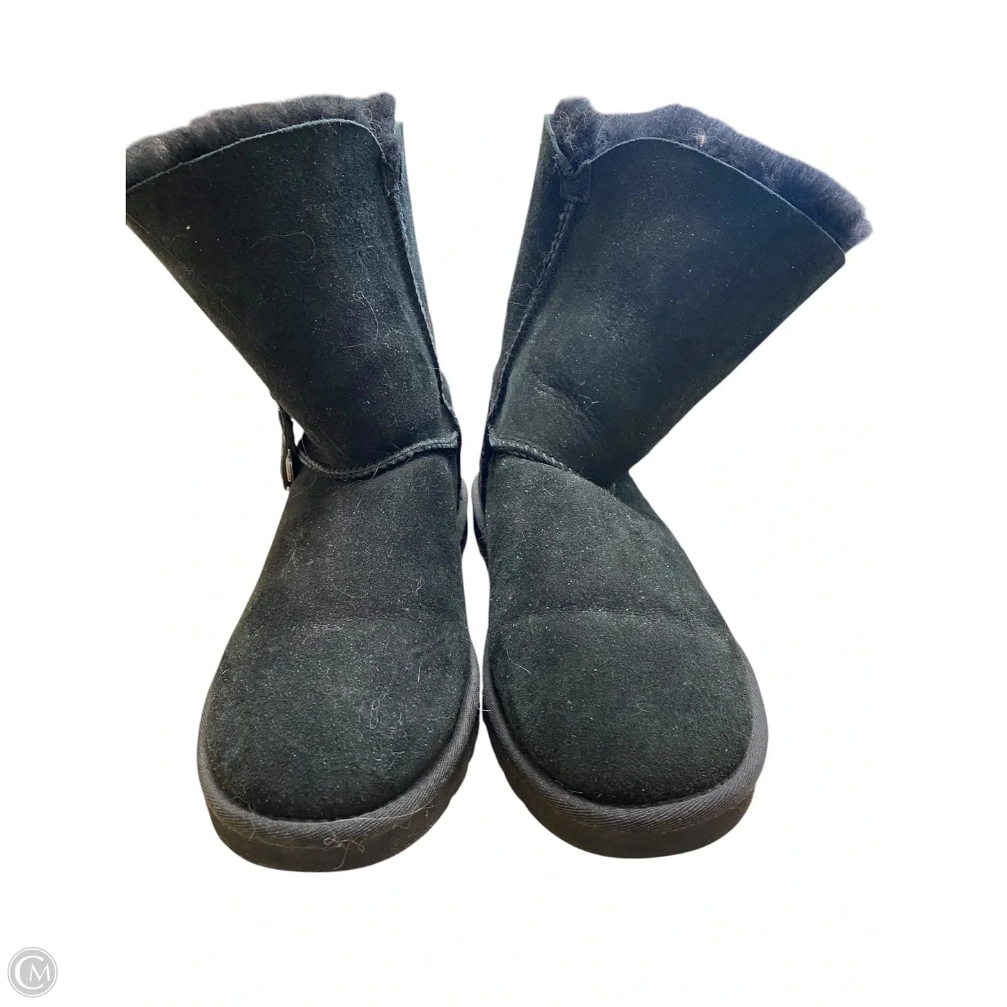 Boots Designer By Ugg In Black, Size: 9