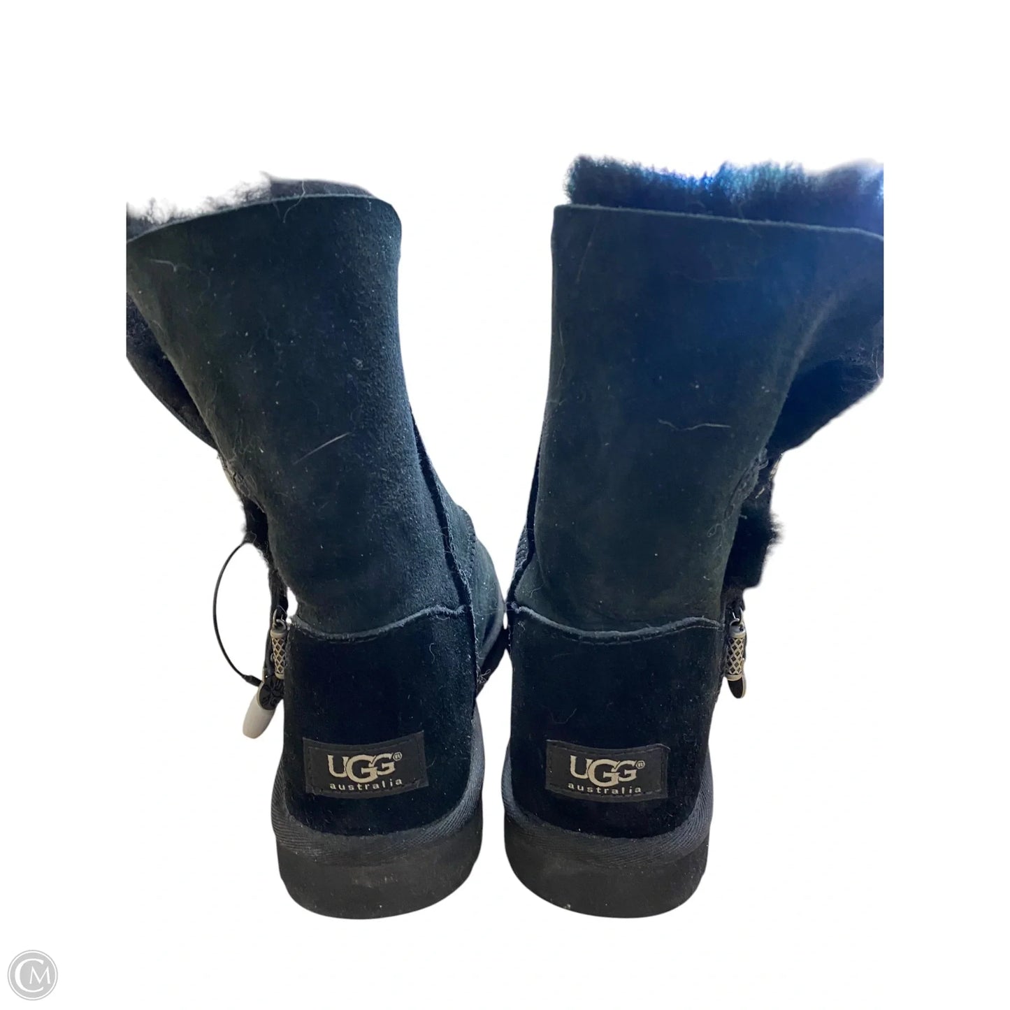 Boots Designer By Ugg In Black, Size: 9