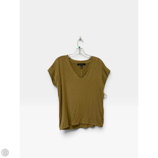 Top Short Sleeve Basic By White House Black Market In Green, Size: S