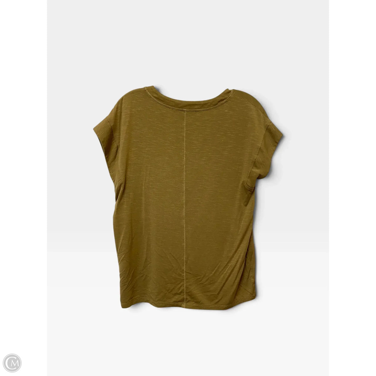 Top Short Sleeve Basic By White House Black Market In Green, Size: S