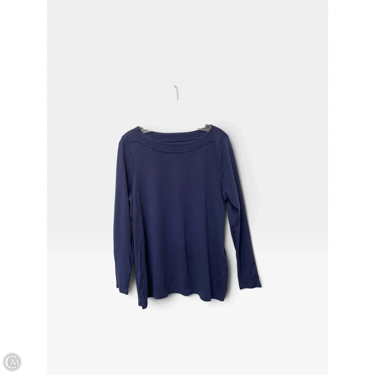 Top Long Sleeve Basic By Chicos In Blue, Size: L