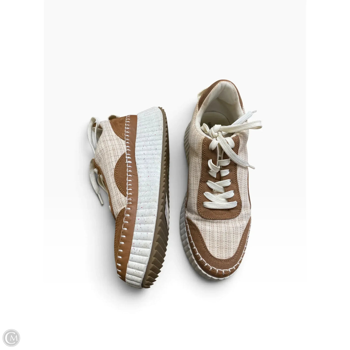 Shoes Sneakers By Universal Thread In Tan, Size: 9