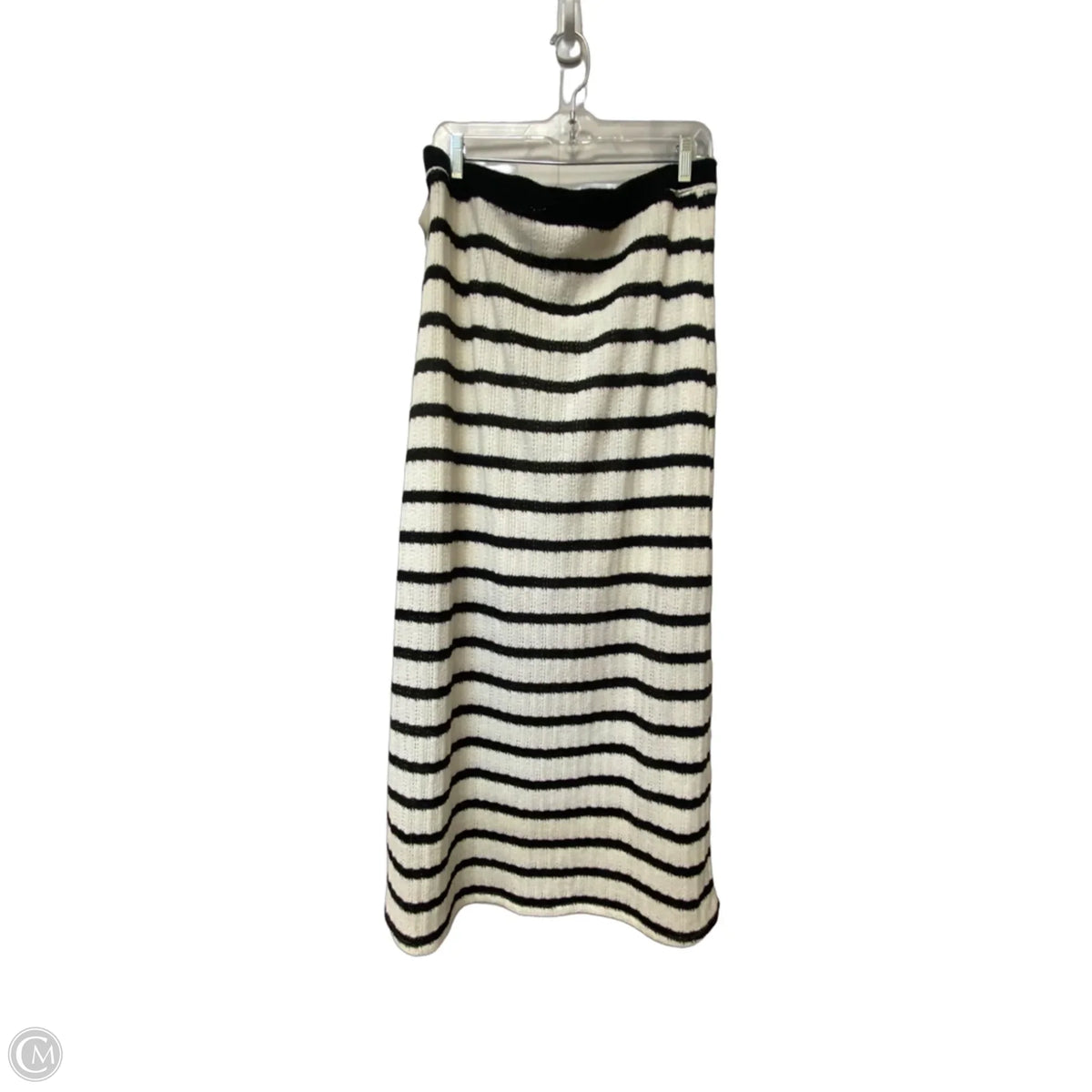 Skirt Maxi By Universal Thread In Striped Pattern, Size: L