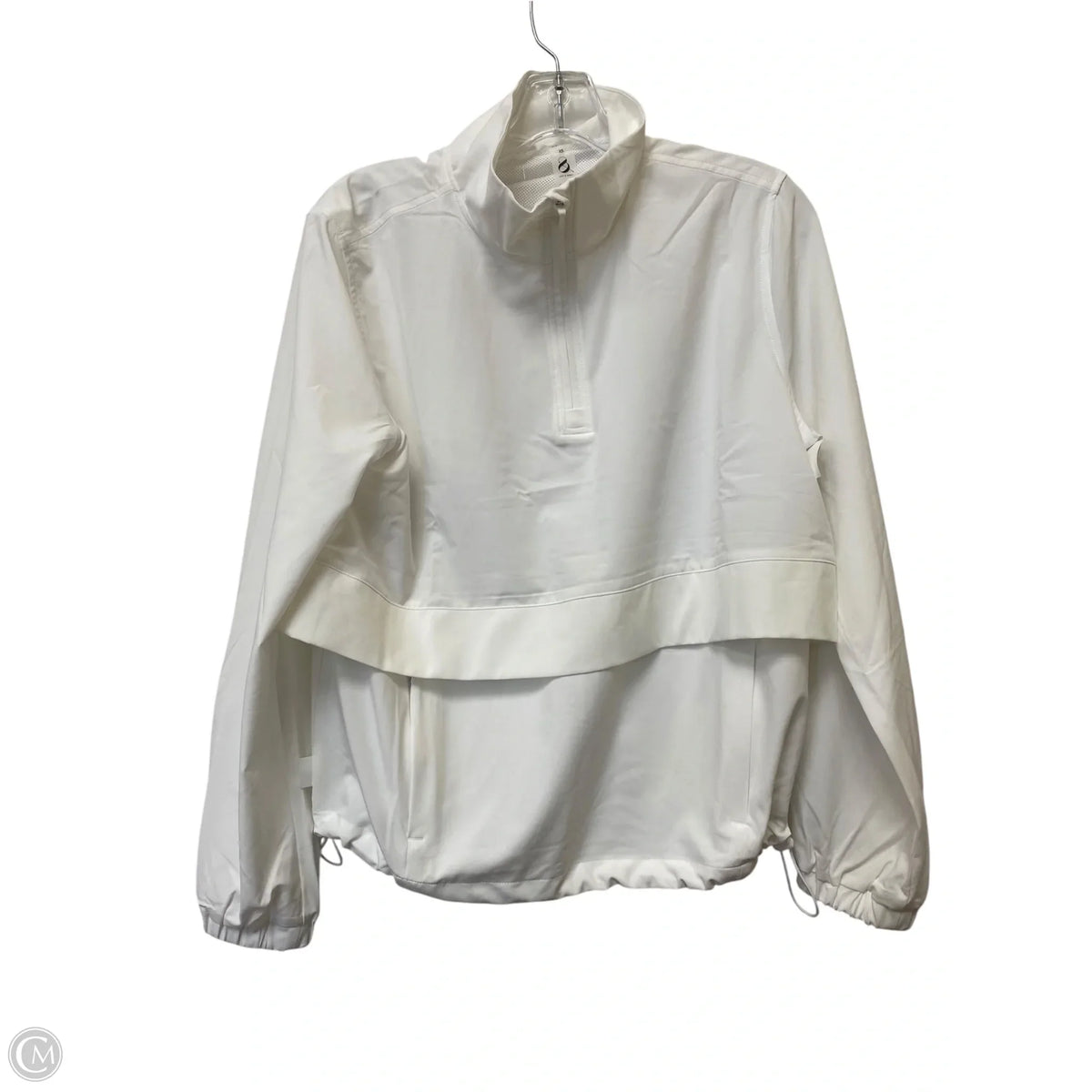 Athletic Jacket By Lou And Grey In White, Size: Xs
