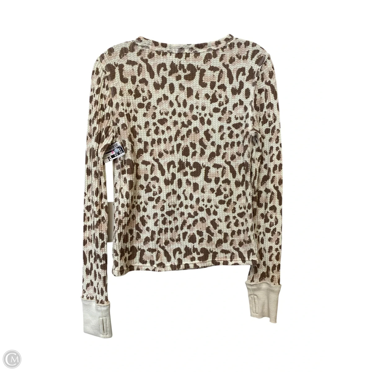 Top Long Sleeve By Dylan In Animal Print, Size: S