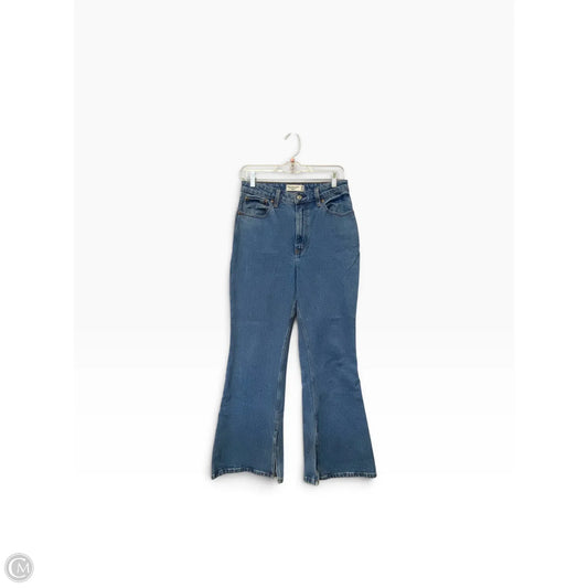 Jeans Flared By Abercrombie And Fitch In Blue Denim, Size: 6p