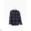 Top Long Sleeve By Athleta In Plaid Pattern, Size: Mp