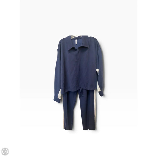 Lounge Set Pants By Stylus In Blue, Size: 1x