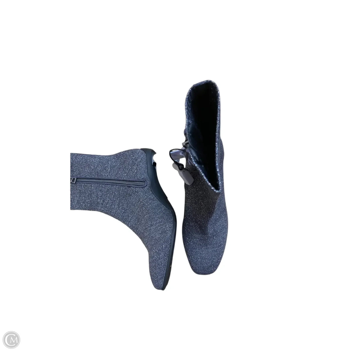 Boots Ankle Heels By Aerosoles In Grey, Size: 8