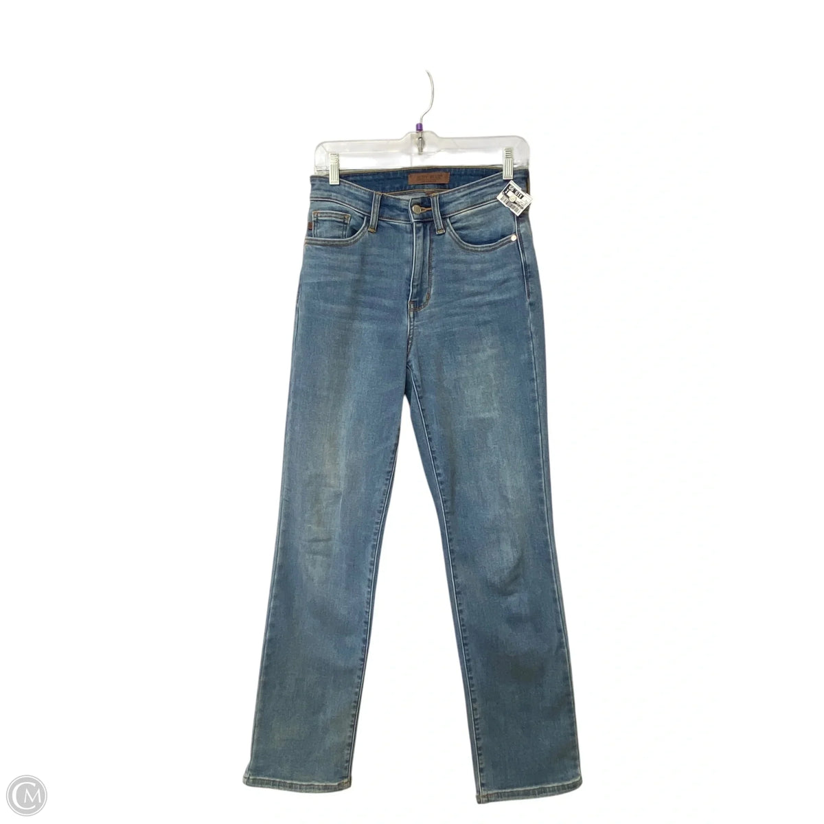 Jeans Straight By Judy Blue In Blue Denim, Size: 2