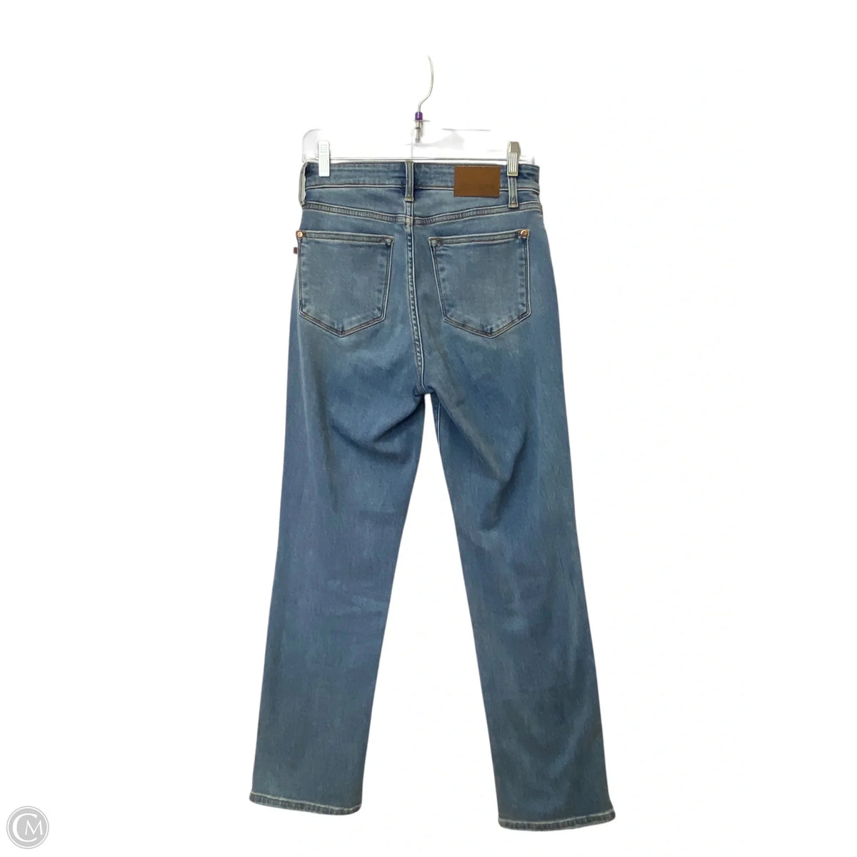 Jeans Straight By Judy Blue In Blue Denim, Size: 2