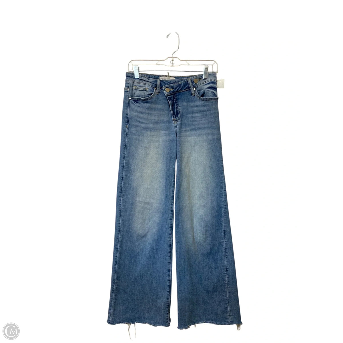 Jeans Wide Leg By Risen In Blue Denim, Size: 2