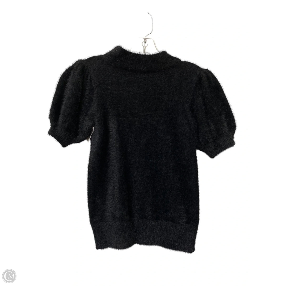 Sweater Short Sleeve By Cece In Black, Size: Xs