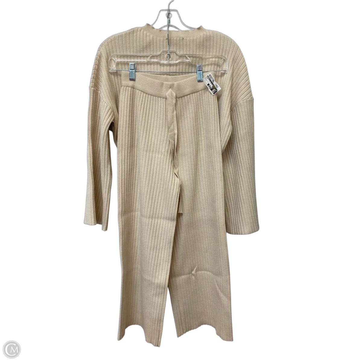 Lounge Set Pants By Lulus In Tan, Size: S