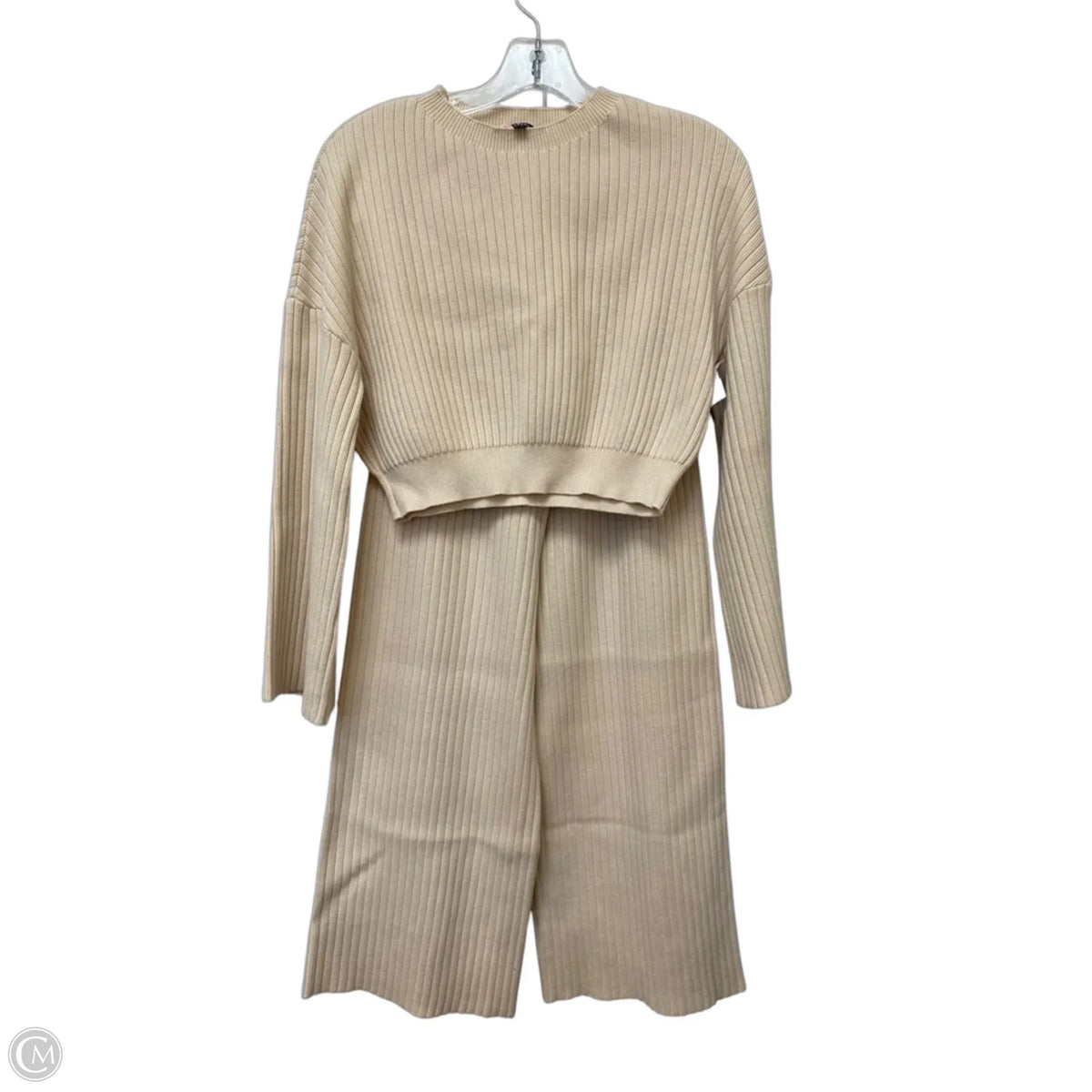 Lounge Set Pants By Lulus In Tan, Size: S