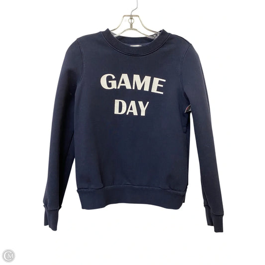 Sweatshirt Crewneck By 1901 In Navy, Size: Xs