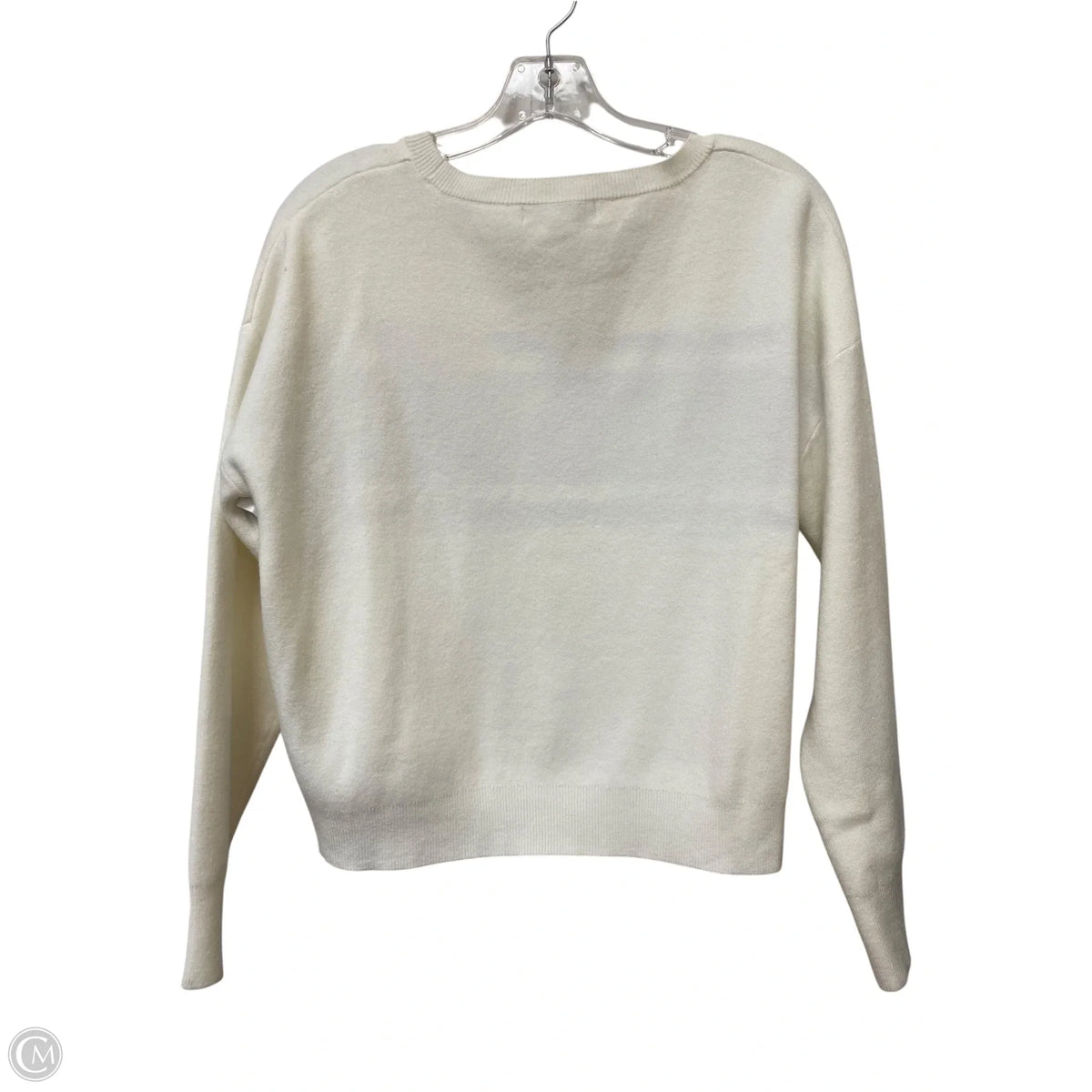 Sweater By Francesca’s In White, Size: S