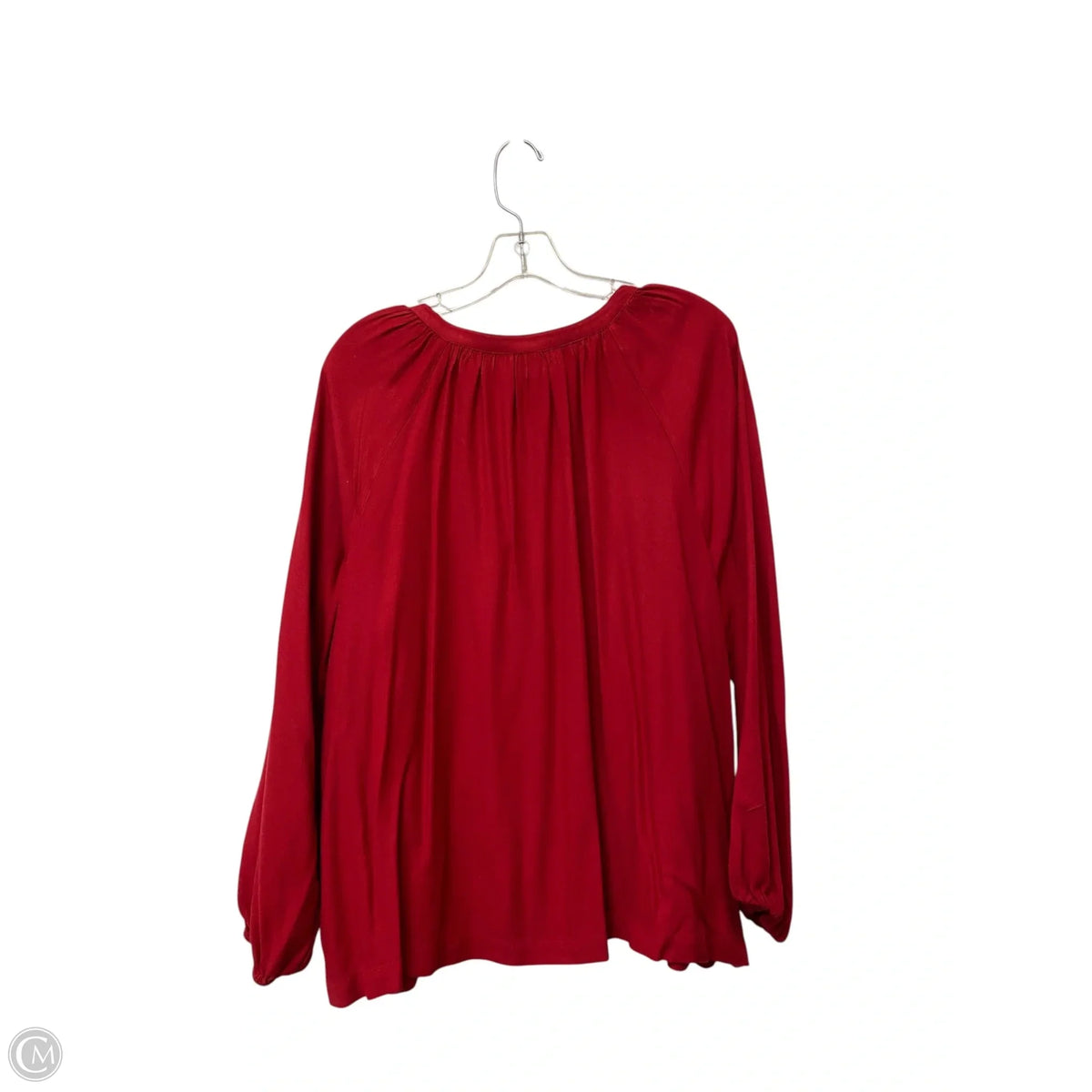 Top Long Sleeve Basic By Old Navy In Red, Size: Xl
