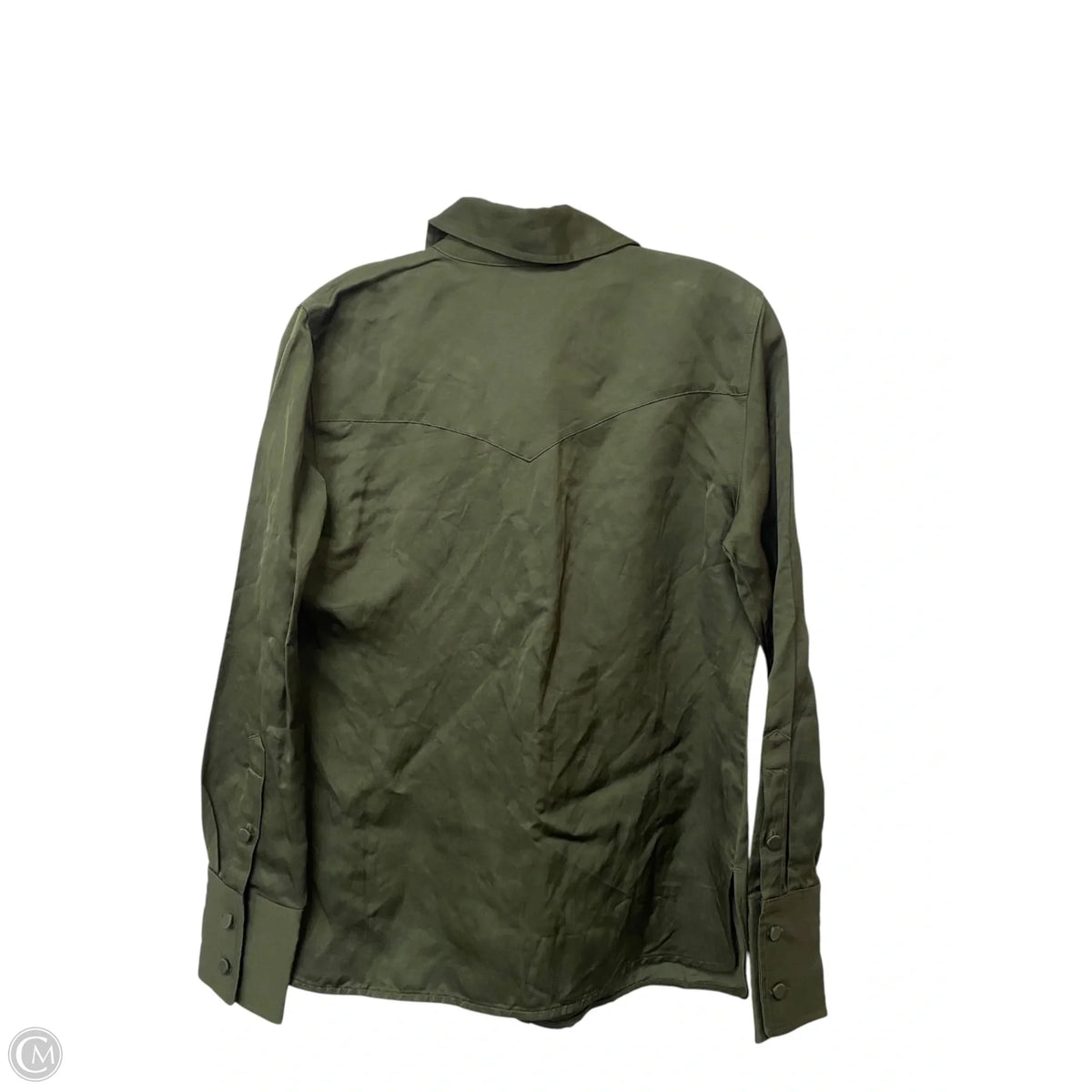 Top Long Sleeve By Madewell In Green, Size: 2
