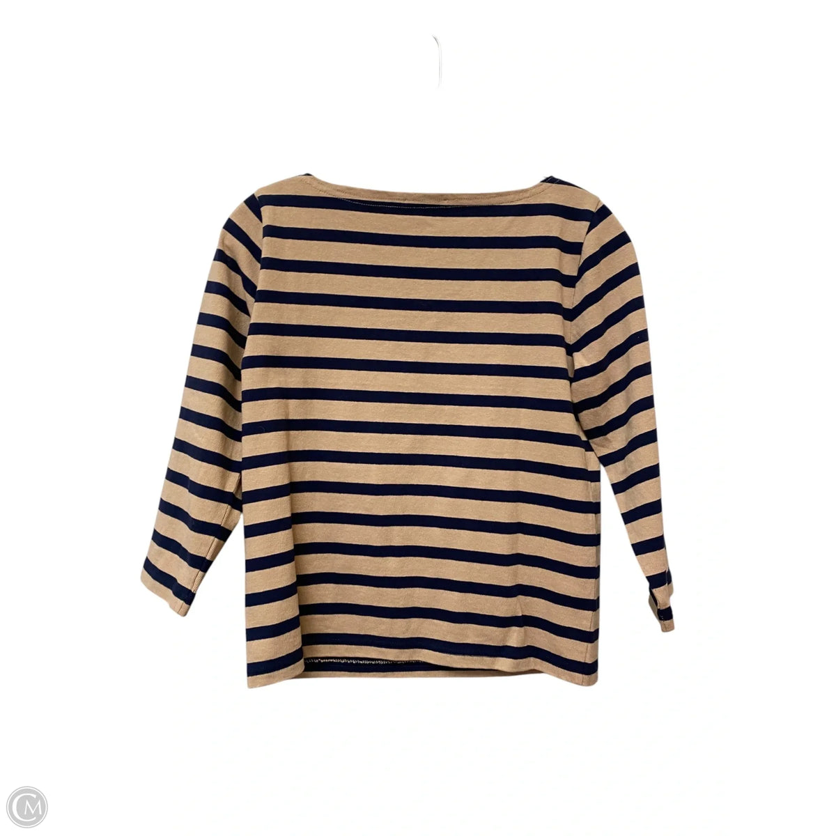 Top 3/4 Sleeve By J. Crew In Striped Pattern, Size: Xs