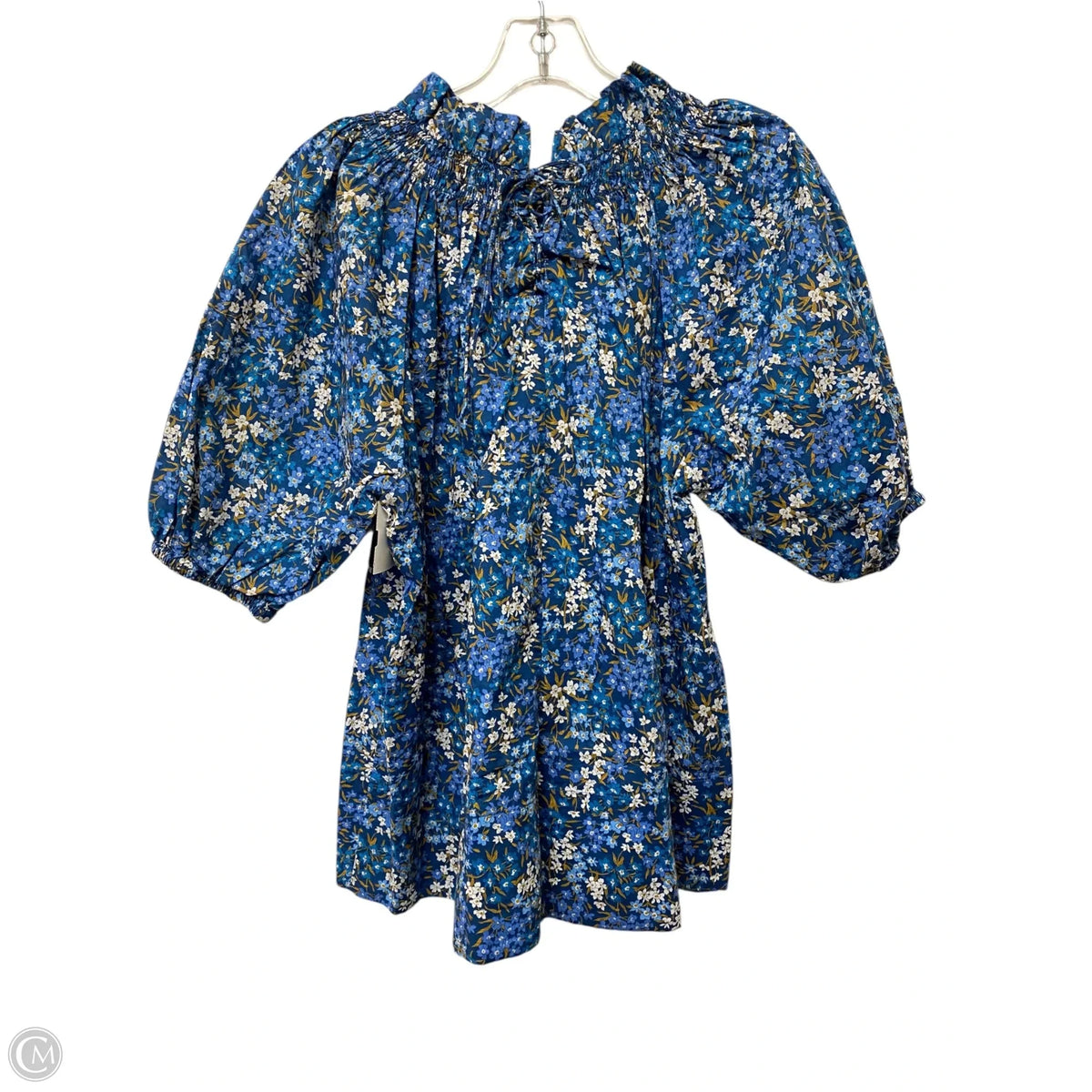 Top Short Sleeve By J. Crew In Blue, Size: M