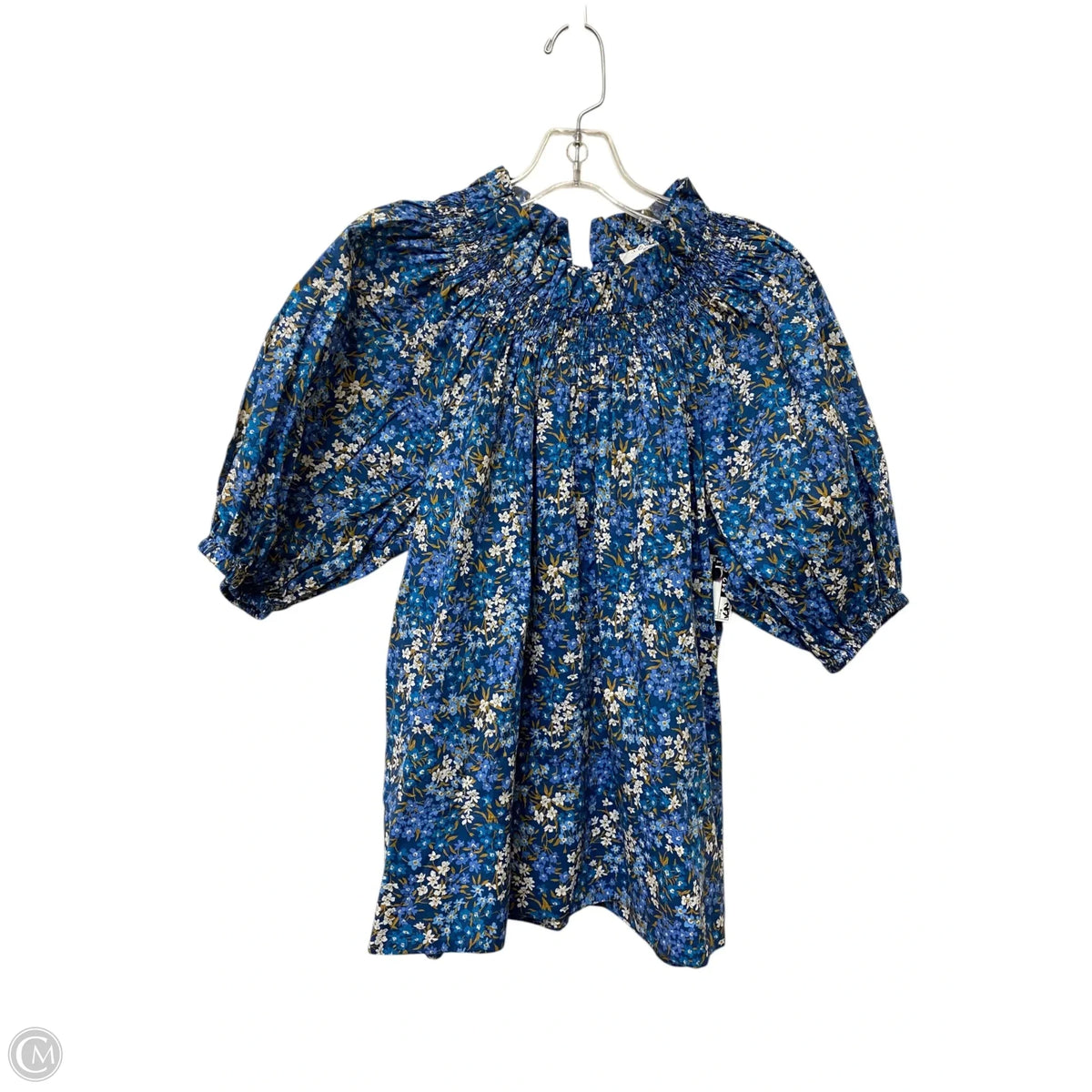 Top Short Sleeve By J. Crew In Blue, Size: M