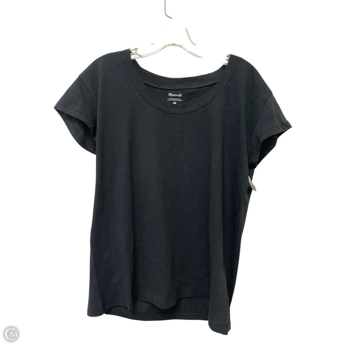Top Short Sleeve Basic By Madewell In Black, Size: S