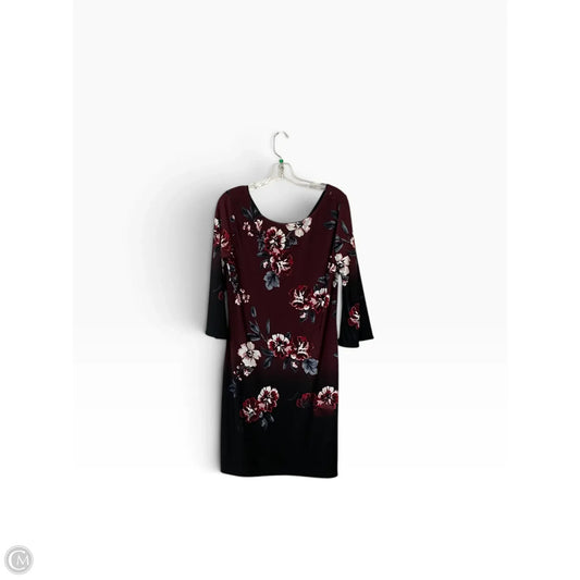 Dress Party Midi By White House Black Market In Maroon, Size: M