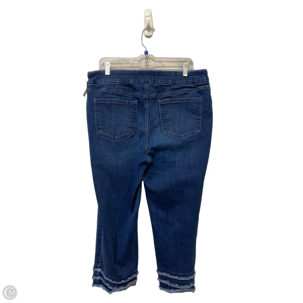 Capris By Chicos In Blue, Size: 12