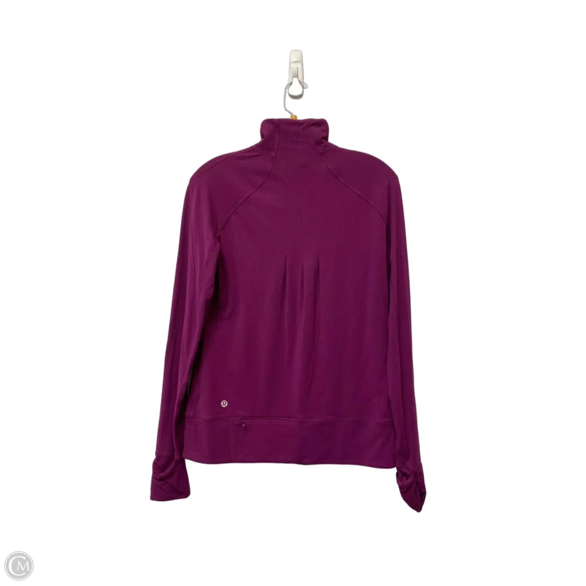 Athletic Jacket By Lululemon In Purple, Size: 8