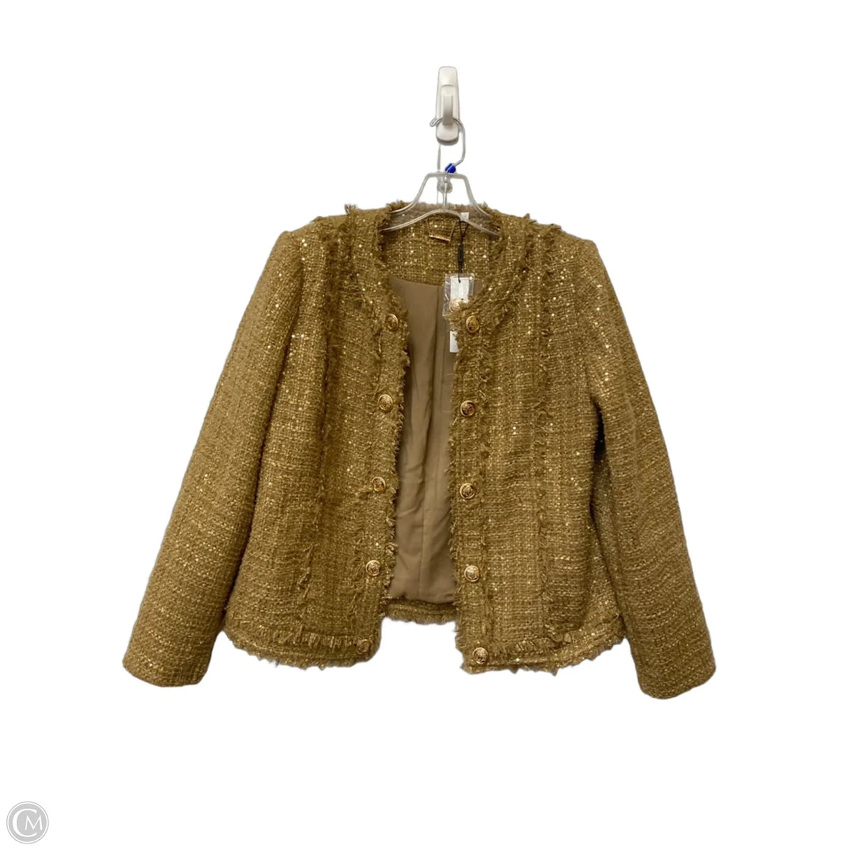 Jacket Other By Chicos In Gold, Size: M