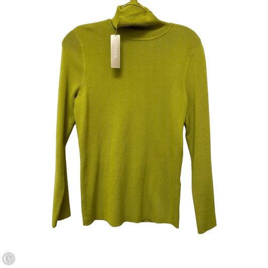 Sweater By Chicos In Green, Size: M