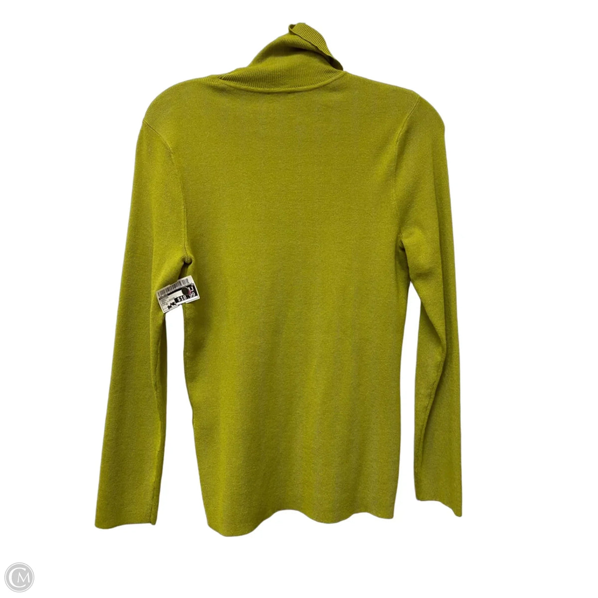 Sweater By Chicos In Green, Size: M