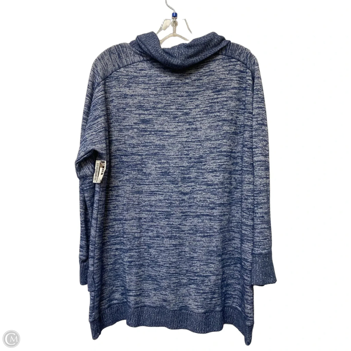 Top Long Sleeve By Chicos In Blue, Size: M