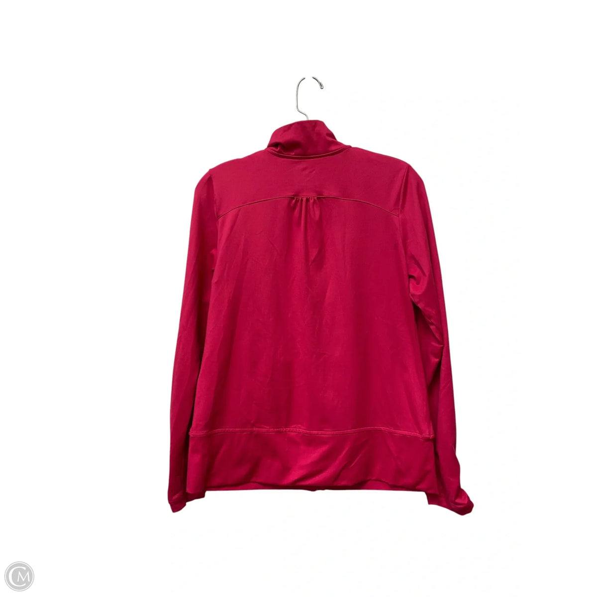 Athletic Jacket By Champion In Pink, Size: M
