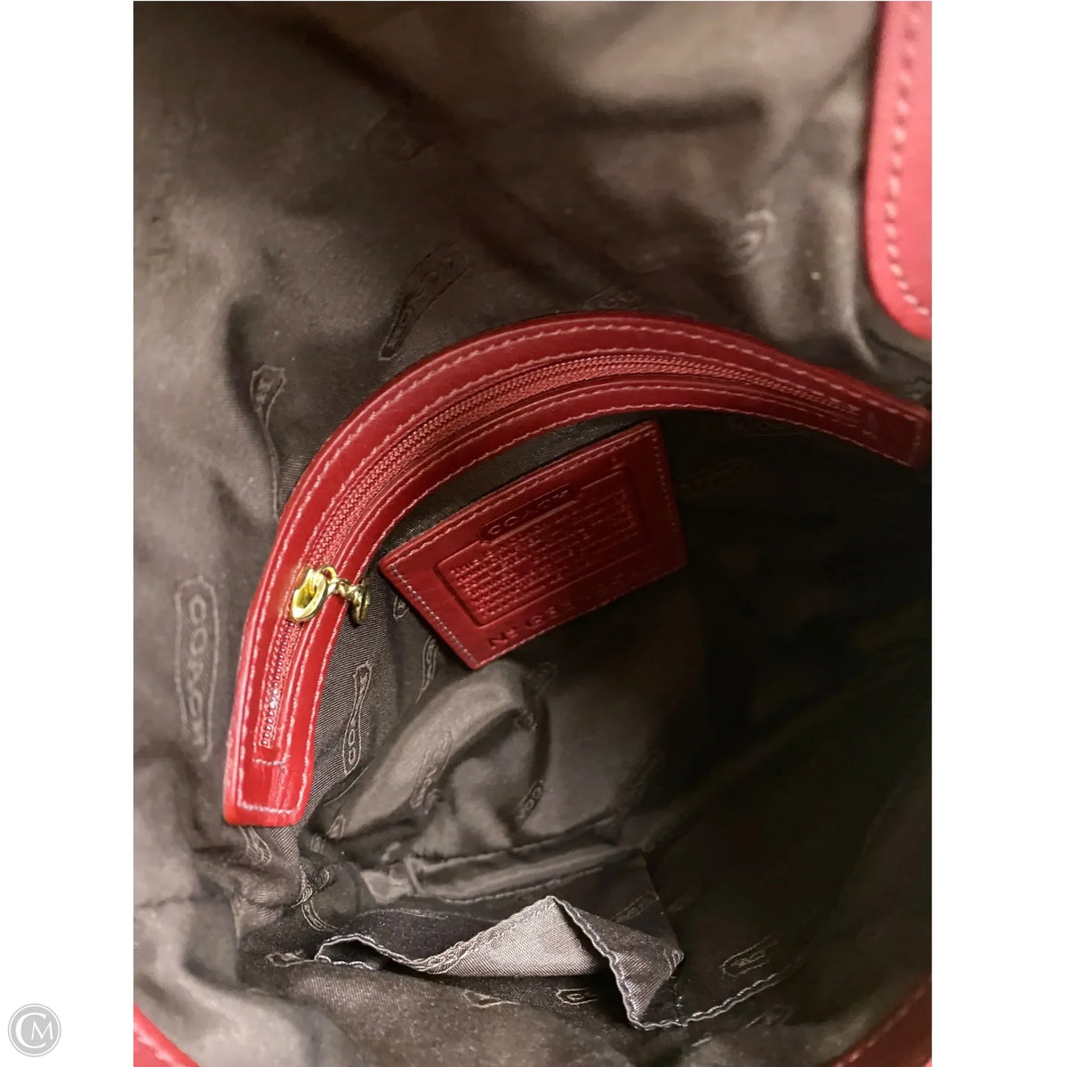 Crossbody Designer By Coach, Size: Medium