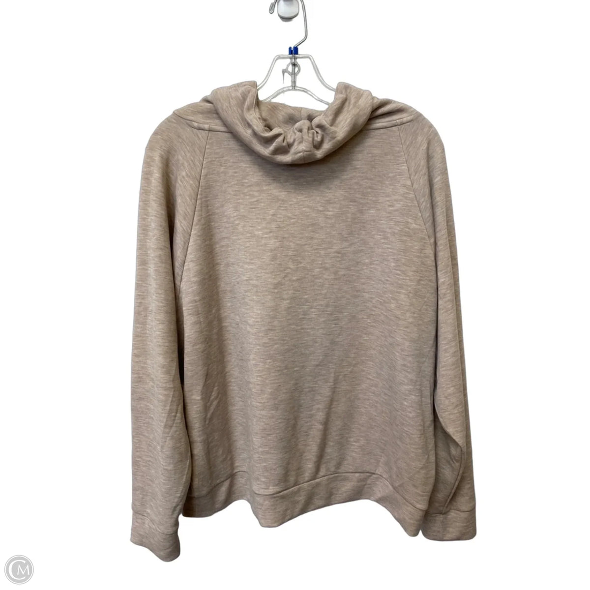 Top Long Sleeve By Chicos In Tan, Size: L