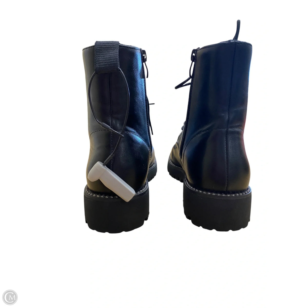 Boots Combat By Cushionaire In Black, Size: 7.5