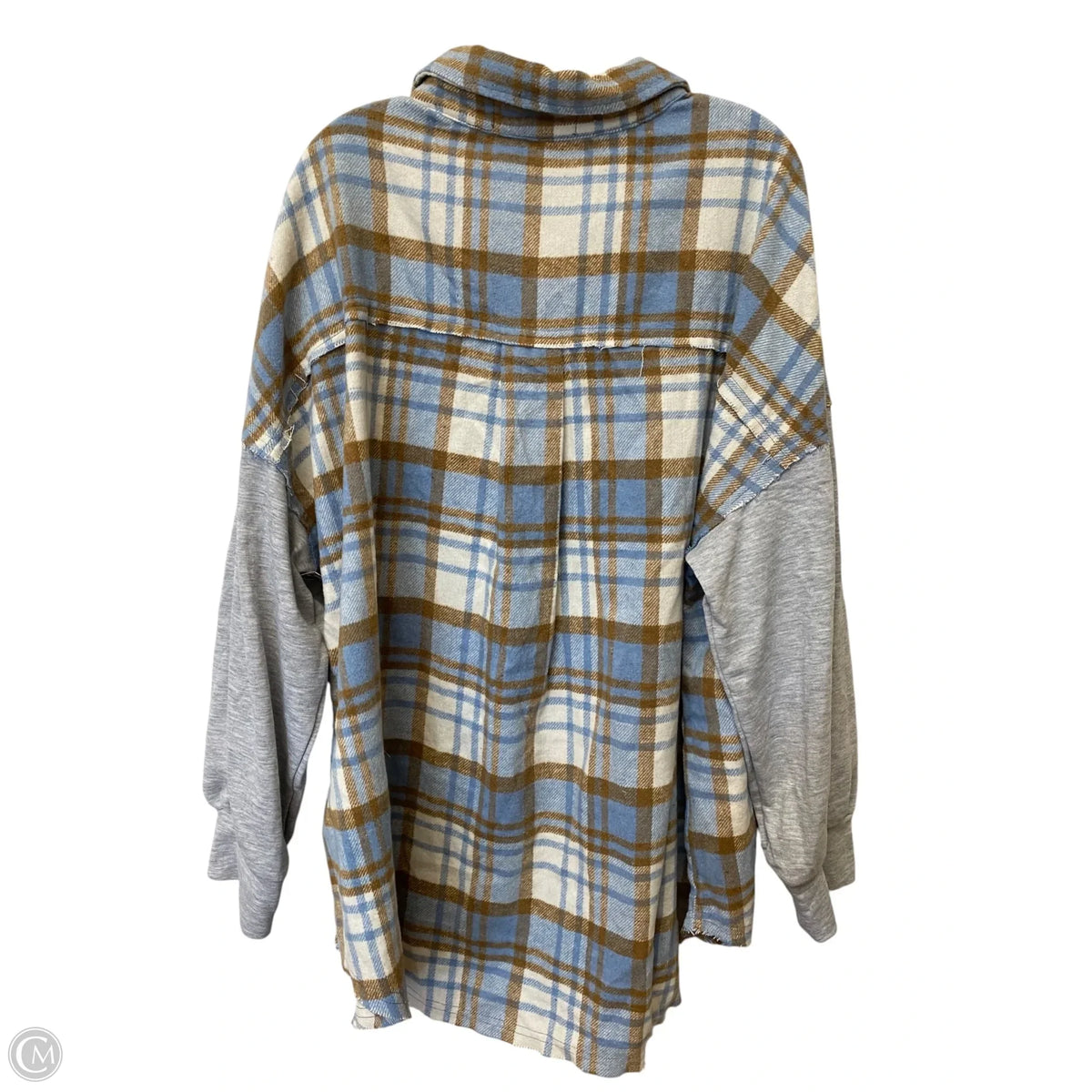 Jacket Shirt By White Birch In Plaid Pattern, Size: 2x