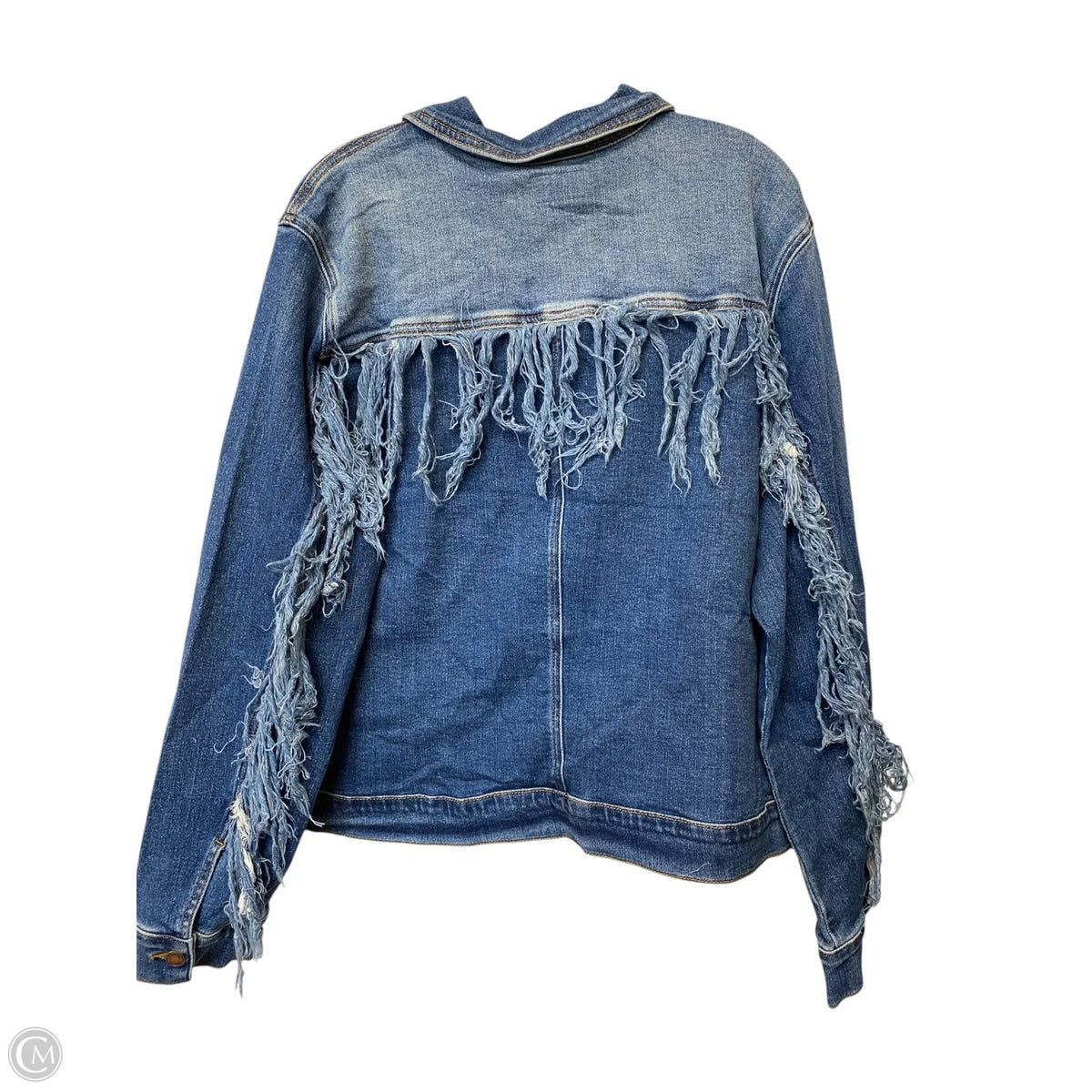 Jacket Denim By Judy Blue In Bronze, Size: 3x