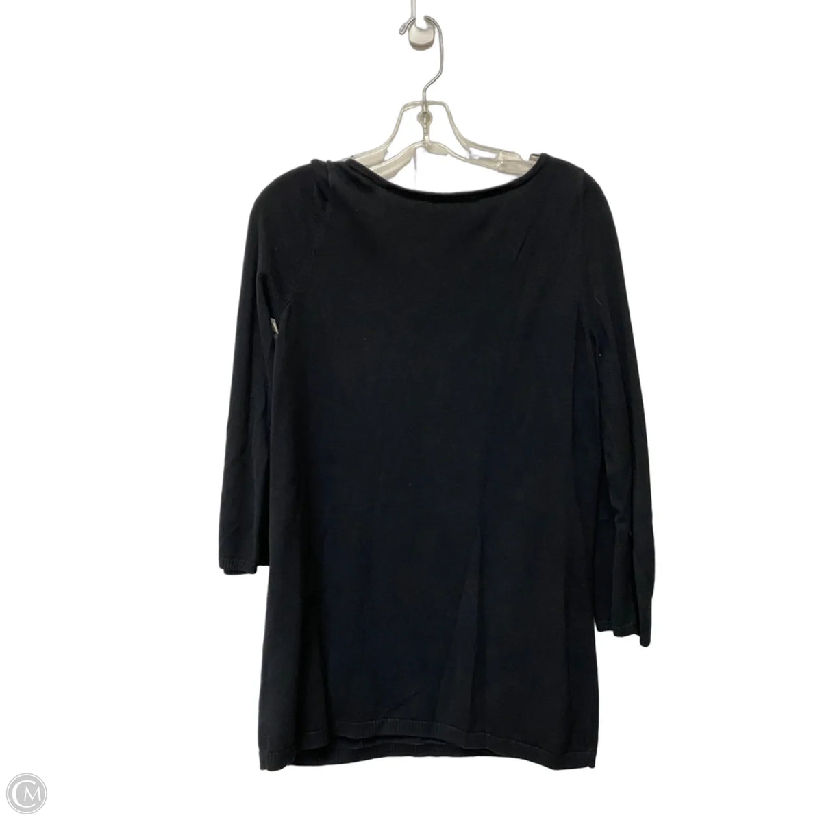 Tunic Long Sleeve By Caslon In Black, Size: S