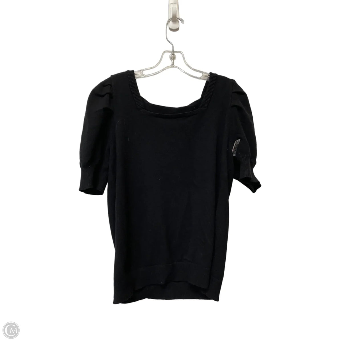 Top Short Sleeve Basic By Cmf In Black, Size: L